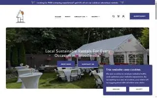 PNW Rental Rack website