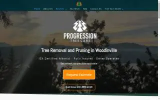 Progression Tree Care website