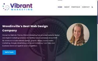 Vibrant Marketing LLC website