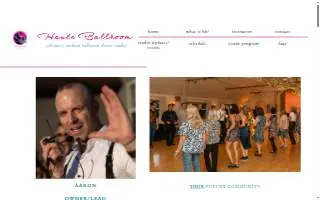 Haute Ballroom website