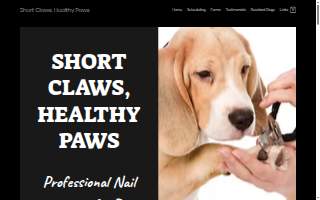 Short Claws Healthy Paws