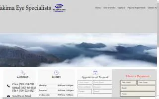 Yakima Eye Specialists website