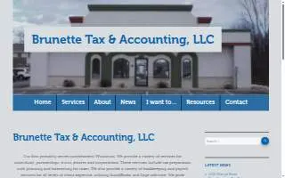 Brunette Tax & Accounting LLC of Allouez website