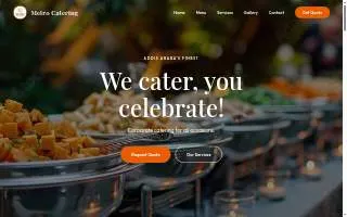 Catering With Taste of Allouez website