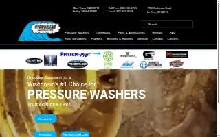 Hydroclean Equipment Inc. of Allouez website