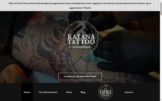 Katana Tattoo of Allouez
