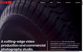 Shift Visuals of Allouez website