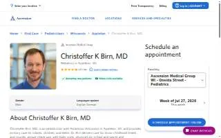 Christoffer K. Birn, MD website