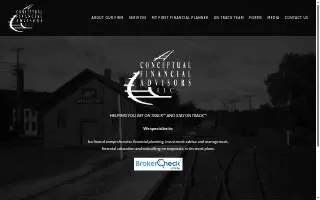 Conceptual Financial Advisors, LLC of Appleton website