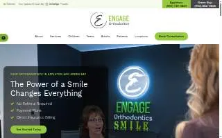 Engage Orthodontics website