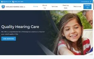 Haviland Hearing Aids website