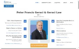 Peter Francis Geraci Law L.L.C. of Appleton website