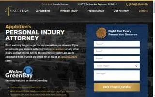 Tusler Law of Appleton website