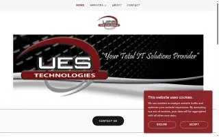 UES Technologies of Appleton website