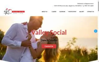 Valley Social Dance Studio website