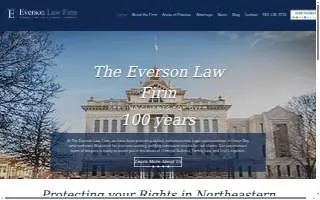 The Everson Law Firm of Ashwaubenon website