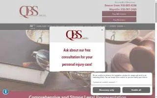QBS Law S.C. website