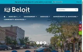 City of Beloit City Hall website