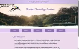 Holistic Counseling Services, LLC website