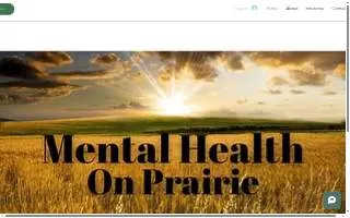 Mental Health on Prairie website