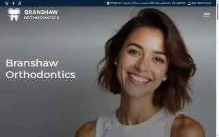 Branshaw Orthodontics website