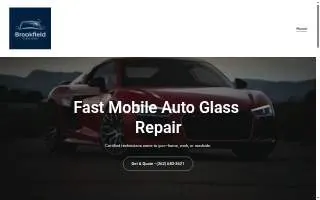 Brookfield Glass Shop website