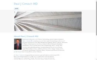 Cimoch Paul J MD website