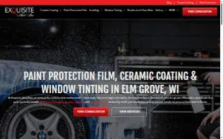 Exquisite Auto Spa website
