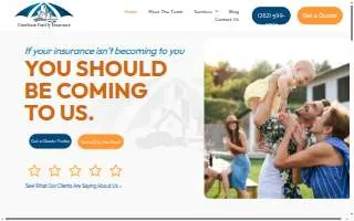 Goodman Family Insurance website