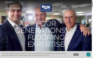 Kerns Carpet One Floor & Home of Brookfield website