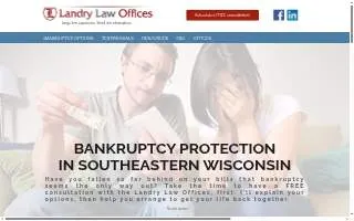 Landry Law Offices, LLC website
