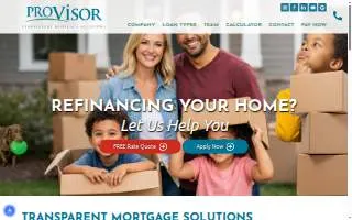 ProVisor Inc. of Brookfield website