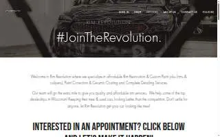 Rim Revolution website