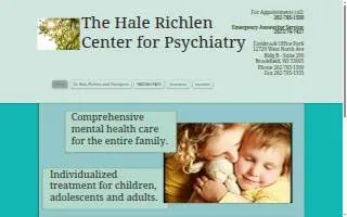 The Hale-Richlen Center for Psychiatry website