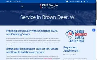 Cliff Bergin & Associates of Brown Deer website