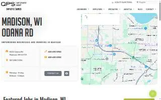 QPS Employment Group of Brown Deer website