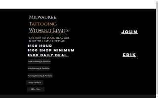 West Allis Tattoo website