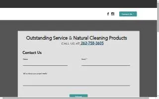 Burlington Eco-Clean website
