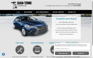 Dan-Tone Garage website