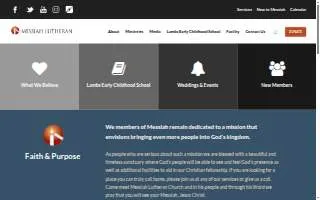 Messiah Christian Preschool website
