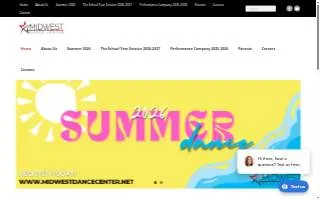 Midwest Dance Center website