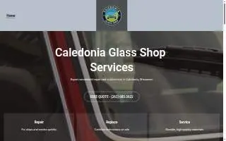 Caledonia Glass Shop website