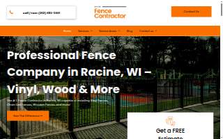 Racine Fence Contractor of Caledonia