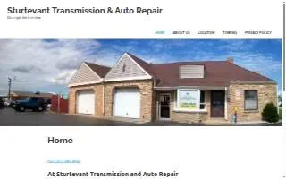 Sturtevant Transmission & Auto of Caledonia website