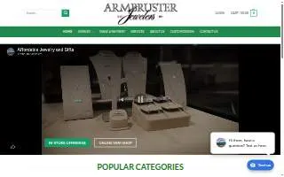 Armbruster Jewelers website
