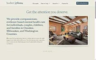 Becker-Gibeau Psychological Services website