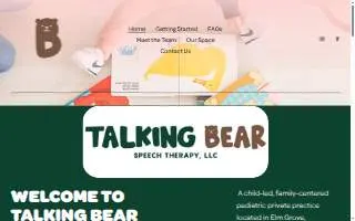Talking Bear Speech Therapy, LLC of Cedarburg website