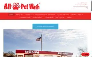All Paws Pet Wash of Chippewa Falls website