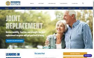 Chippewa Valley Orthopedics and Sports Medicine website