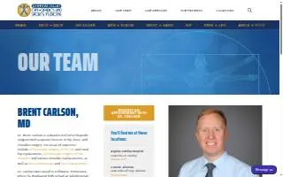 Chippewa Valley Orthopedics : Carlson Brent D MD website